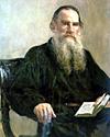 Л.Н. Толстой. Портрет работы И.Е. Репина